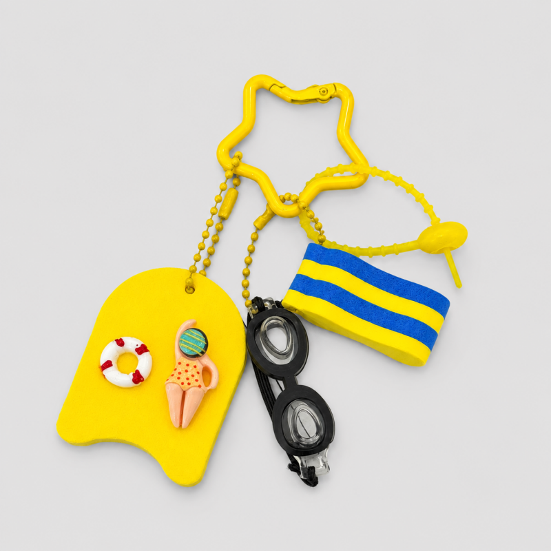 Beach Outfit Keychain