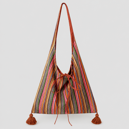 Striped Tote Bag
