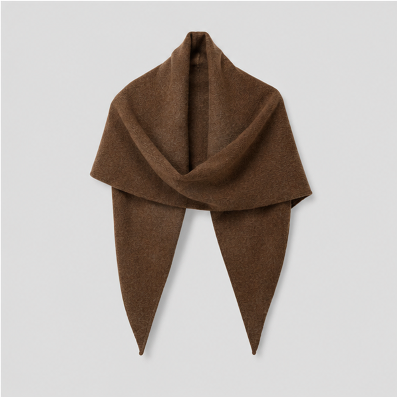 Color Drape Triangle Wrap