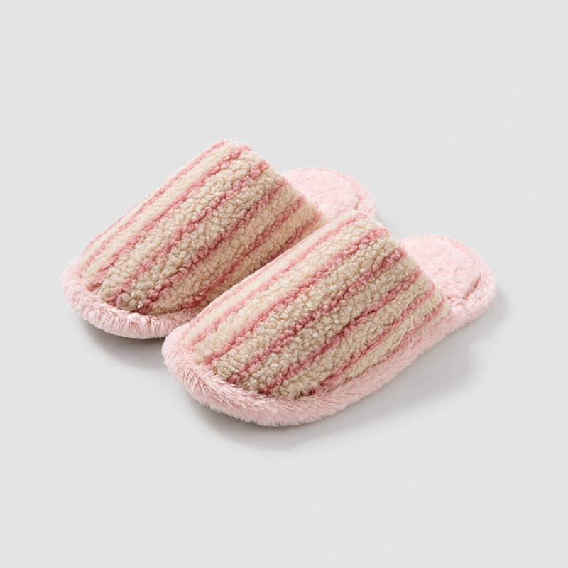 Striped Slide Slippers