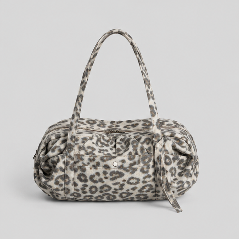 Leopard Print Shoulder Bag