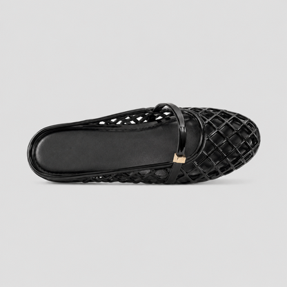 Hollow Cutout Flat Shoes