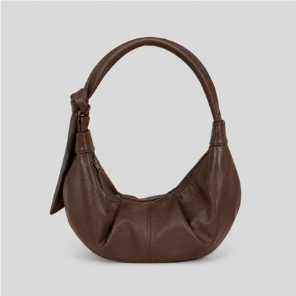 Slouchy Knotted Shoulder Bag