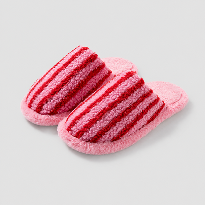 Striped Slide Slippers
