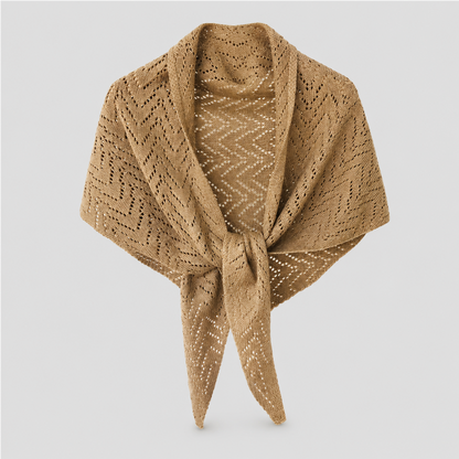 Crochet Triangle Scarf Wrap