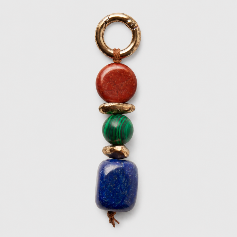 Beaded Bag Charm