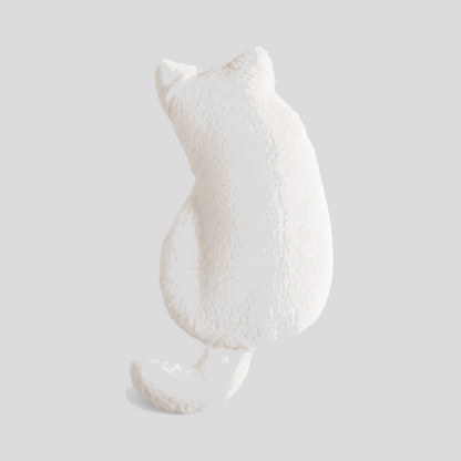 Cat Silhouette Plush Pencil Case