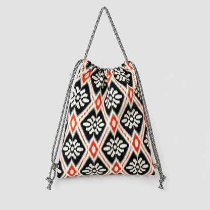 Pattern Drawstring Bag