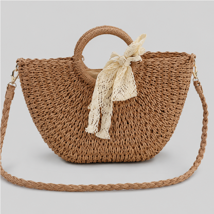 Crochet Hobo Shoulder Bag