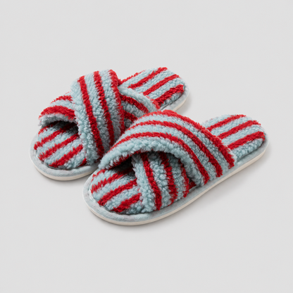 Cross Band Slippers