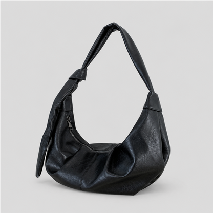 Slouchy Knotted Shoulder Bag