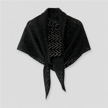 Crochet Triangle Scarf Wrap