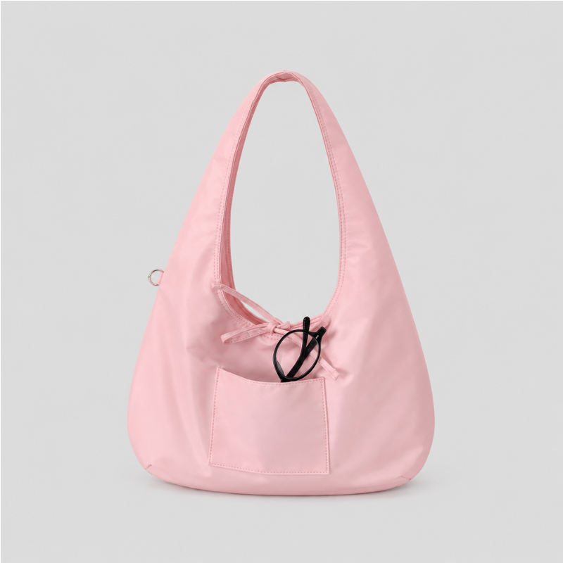 Soft Crescent Shoulder Bag