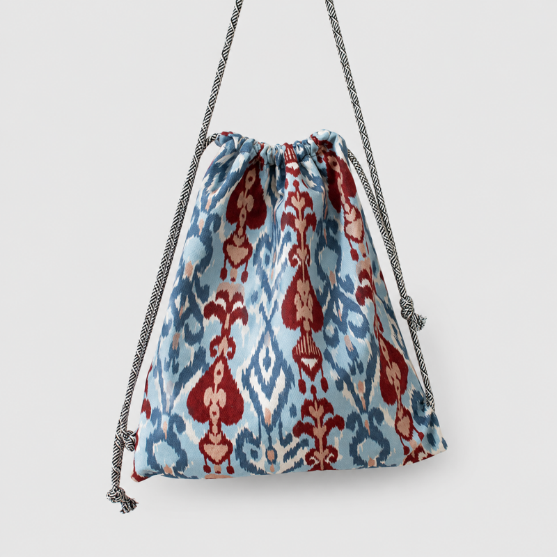 Pattern Drawstring Bag