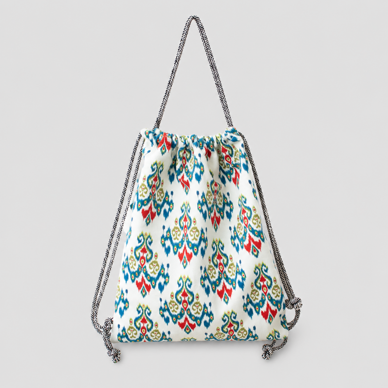 Pattern Drawstring Bag