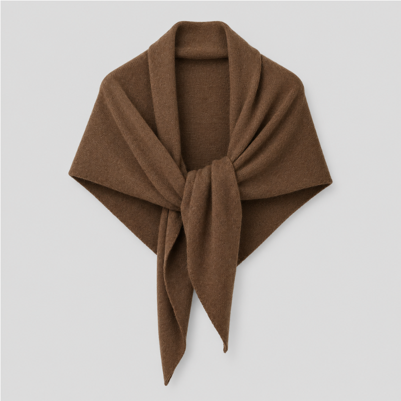 Color Drape Triangle Wrap