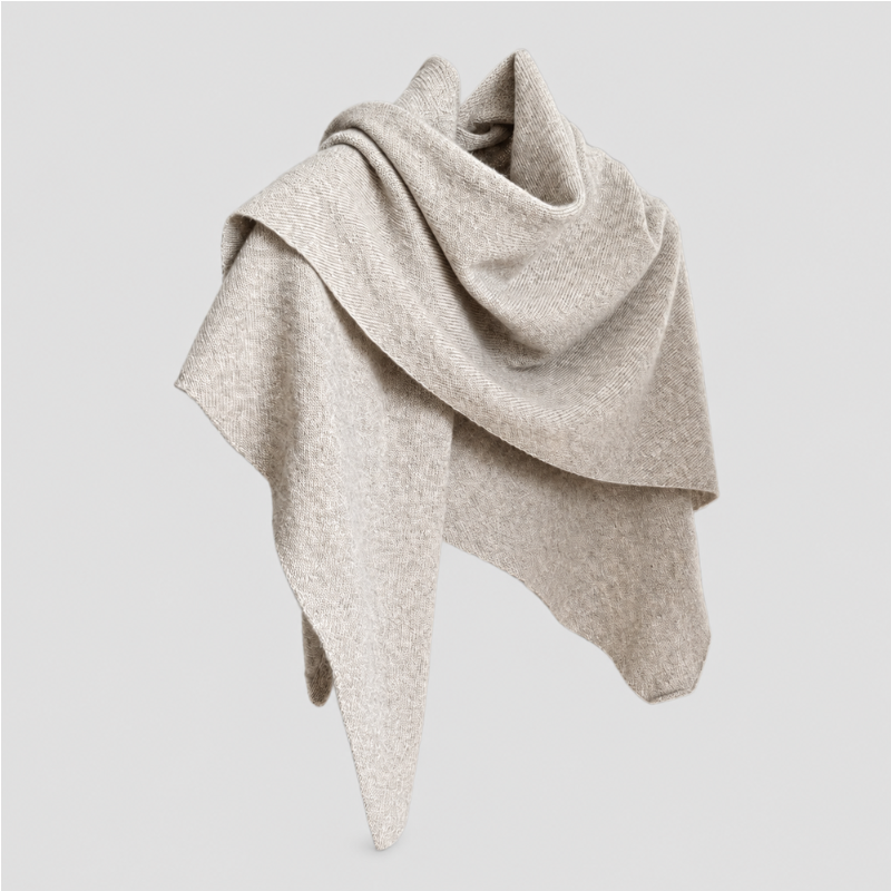 Color Drape Triangle Wrap