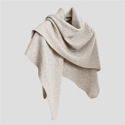 Color Drape Triangle Wrap
