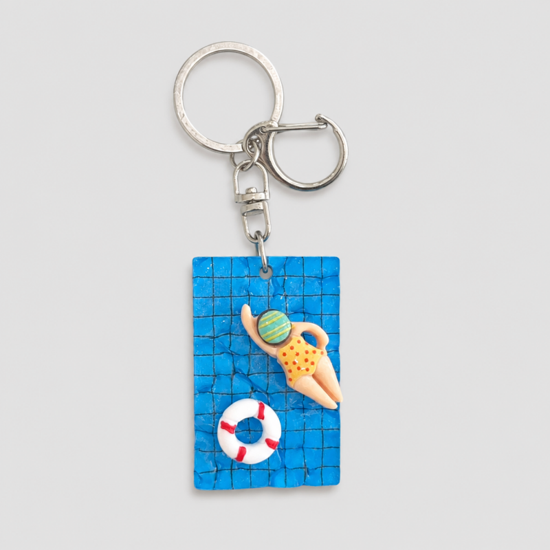 Flip Flop Keychain