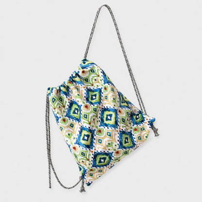Pattern Drawstring Bag