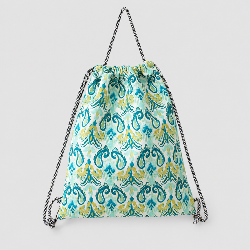 Pattern Drawstring Bag