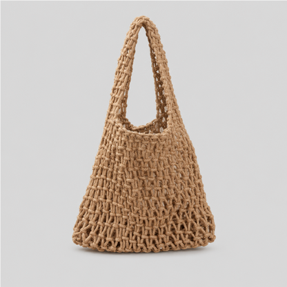 Hollow Mesh Shoulder Bag